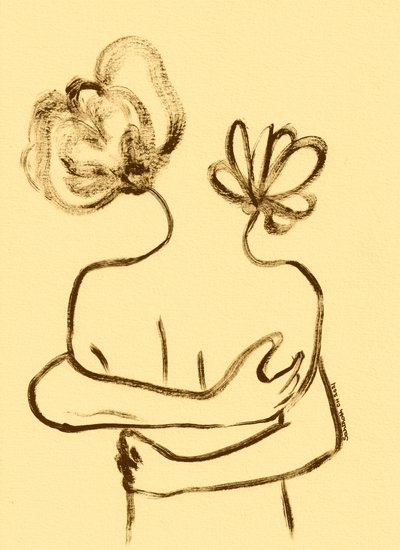 Abraço amoroso de Santhosh ch