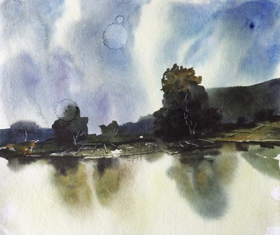 Reflexo no Lago Misty de Santhosh ch