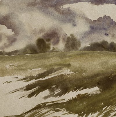 O Moody Field sob nuvens de tempestade de Santhosh ch