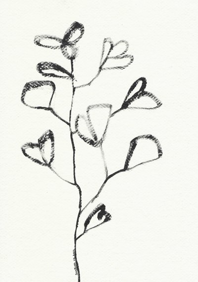 Desenho orgânico de folha de Santhosh ch