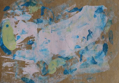 Abstrato suave azul-esverdeado de Santhosh ch