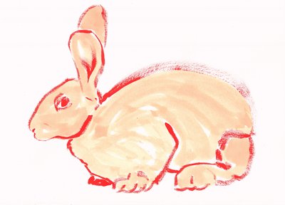 Doce coelhinho laranja de Santhosh ch