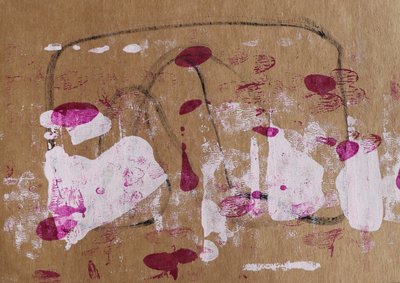 Vibrantes pinceladas abstratas de Santhosh ch