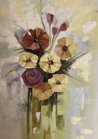 Flores modernas e vibrantes de Santhosh ch
