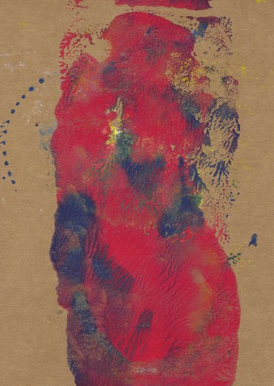 Abstrato vibrante e texturado de Santhosh ch