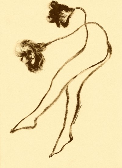 Dança floral fantasiosa de Santhosh ch