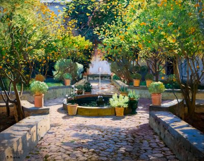 O Tribunal das Laranjeiras de Santiago Rusinol i Prats
