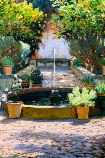 O Tribunal das Laranjeiras de Santiago Rusinol i Prats