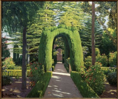 Glorieta. Jardí d