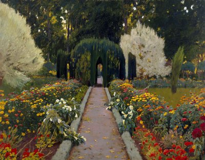 Jardim de Aranjuez. Rotunda II de Santiago Rusiñol