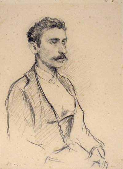 Retrato de Salvador Roberto de Santiago Rusiñol