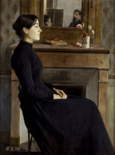 Figura feminina de Santiago Rusiñol