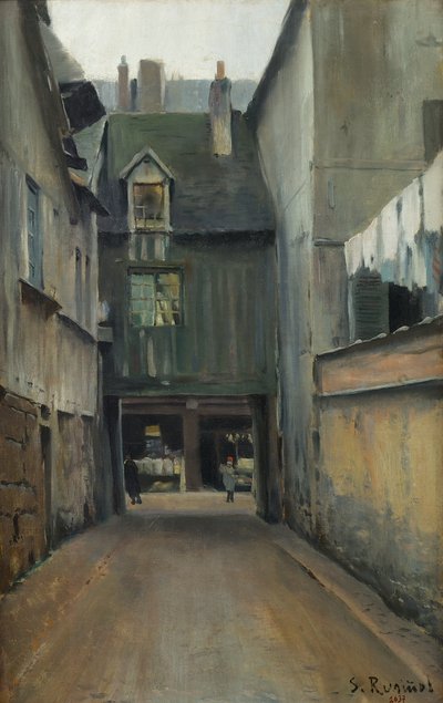Carrer de Rouen de Santiago Rusinol i Prats