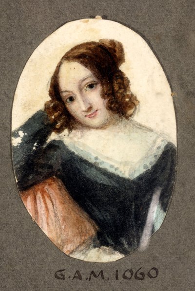 Jovem com um sorriso de espião Pintura de Santo Panario (1786-1871) Genes, Galleria d
