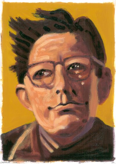 Laurie Lee, 2008 (óleo) de Sara Hayward