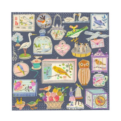B Is For Bird, 2022 (recorte de colagem) de Sarah Battle