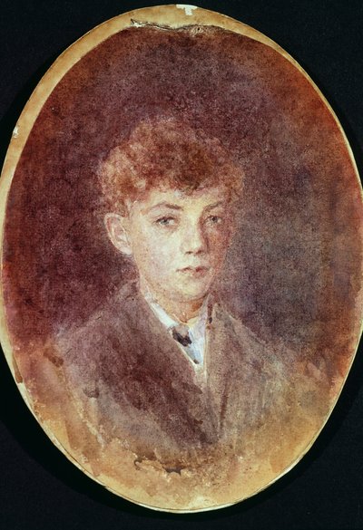 Retrato de Edward Benjamin Britten (Lowesoft de Sarah Fanny Hockey