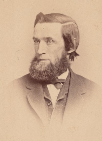 Retrato de Hubert Anson Newton 1830-1896, 1870-1877. de Sarony and Co