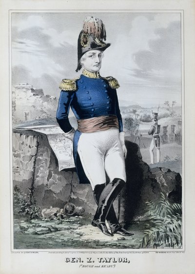 General Z. Taylor (áspero e pronto) de Sarony and Major