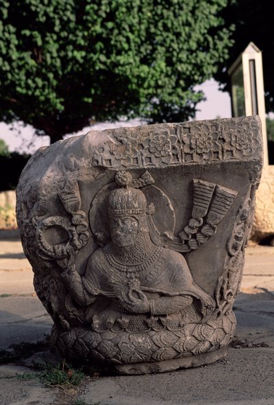 Capital mostrando Khosrow II como um guerreiro vitorioso, c.620 de Sasanian School