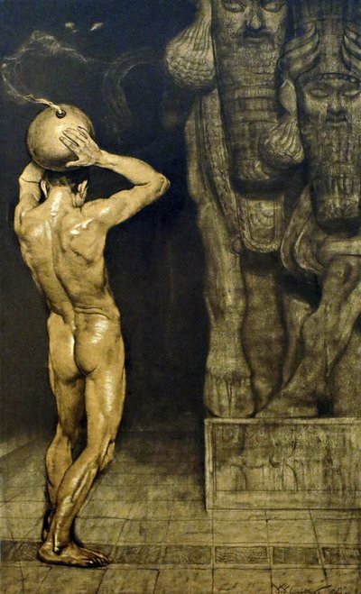 O anarquista, 1894 de Sascha Schneider