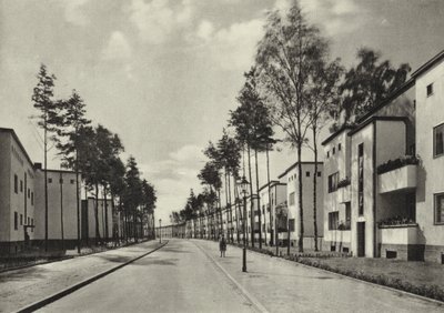 Berlim: Colônia Fischtalgrund (foto a p/b) de Sasha Stone