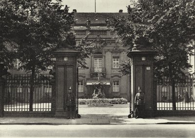 Berlim: Reichsprasidenten-Palais; Residência do Presidente da República (foto a p/b) de Sasha Stone