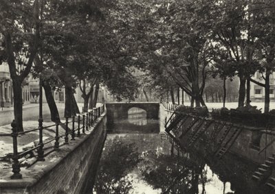 Potsdam, No canal (foto a p/b) de Sasha Stone