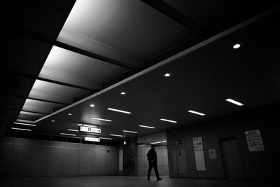 O Homem Solitário a Caminhar de Satoshi Hata