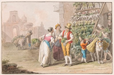 Cor da água; Uma barraca de legumes de Saverio della Gatta