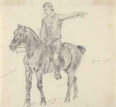 Figura à Esquerda de Sawrey Gilpin