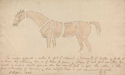 Partes do Cavalo Proporcionado de Forma Correcta de Sawrey Gilpin