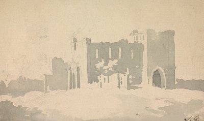 Esboço de Castelo de Sawrey Gilpin
