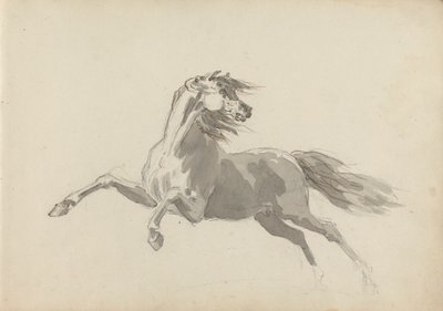 Desenho de caderno de esboços de Sawrey Gilpin