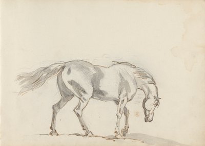 Desenho de caderno de esboços de Sawrey Gilpin