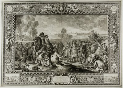 O cerco de Douai de 1667 de Sébastien Le Clerc the elder