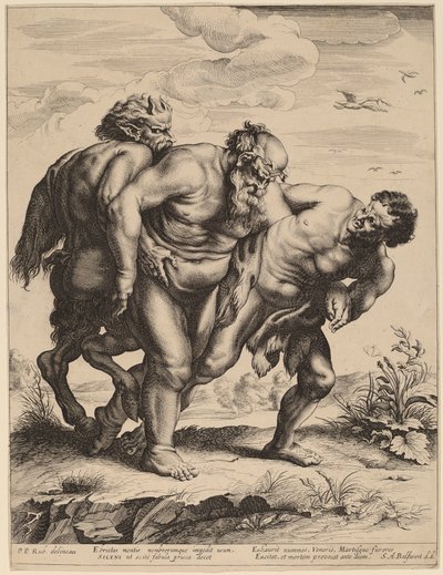 O silêncio bêbado de Schelte Adams Bolswert after Sir Peter Paul Rubens