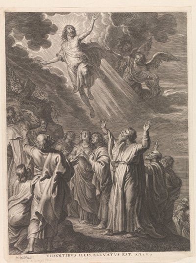 Ascensão de Cristo de Schelte Adamsz. Bolswert