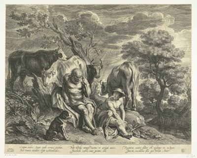 Mercúrio e Argus de Schelte Adamsz. Bolswert