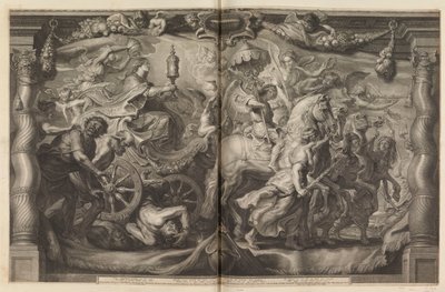 Vitória da igreja através da Eucaristia de Schelte Adamsz. Bolswert