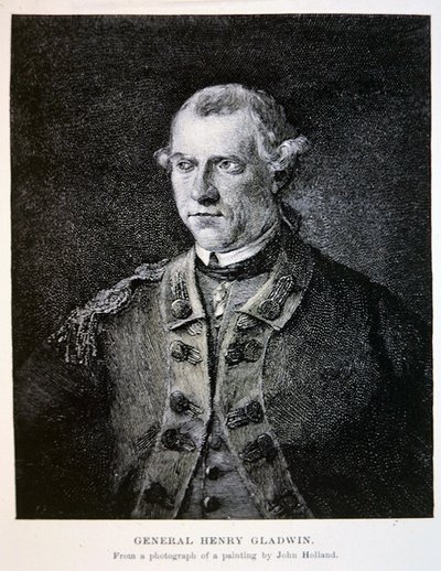 General Henry Gladwin, a partir de uma fotografia de um quadro de John Holland (litho) de School American