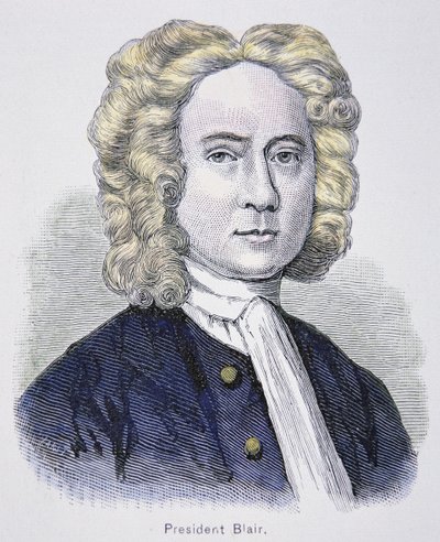 James Blair (cor litho) de School American