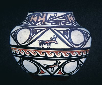 Pote de Água, Cultura Pueblo (cerâmica) de School American