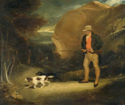 Maurice Lloyd (óleo sobre tela) de School British