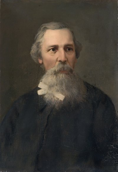 Reverendo John Henry Hughes, Ieuan o Leyn (óleo sobre tela) de School British