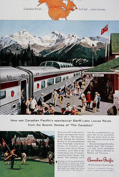 Anúncio da Canadian Pacific Railway para 