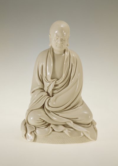 Bodhidharma (Damo), dinastia Ming (1368-1644) (porcelana) de School Chinese