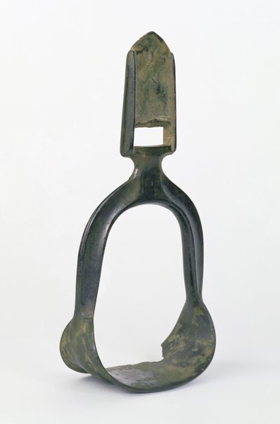Estribo Chinês, século 6-7 (bronze) de School Chinese