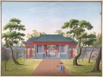 Honam Temple - Portão de entrada de School Chinese