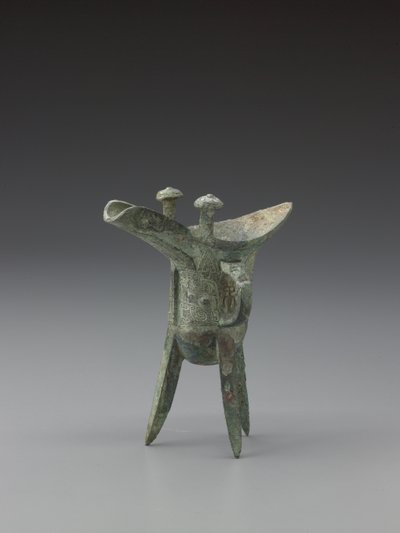 Recipiente Ritual de Bebida (bronze) de School Chinese
